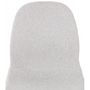 Voir la diapositive 5 : Paris Prix Chaise de Bureau en Tissu  Brandy  81cm Gris Clair