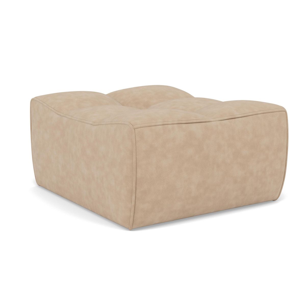 LISA DESIGN Alya - pouf en simili