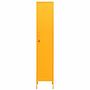 Voir la diapositive 3 : VIDAXL Armoire a casiers Jaune moutarde 35x46x180 cm Acier