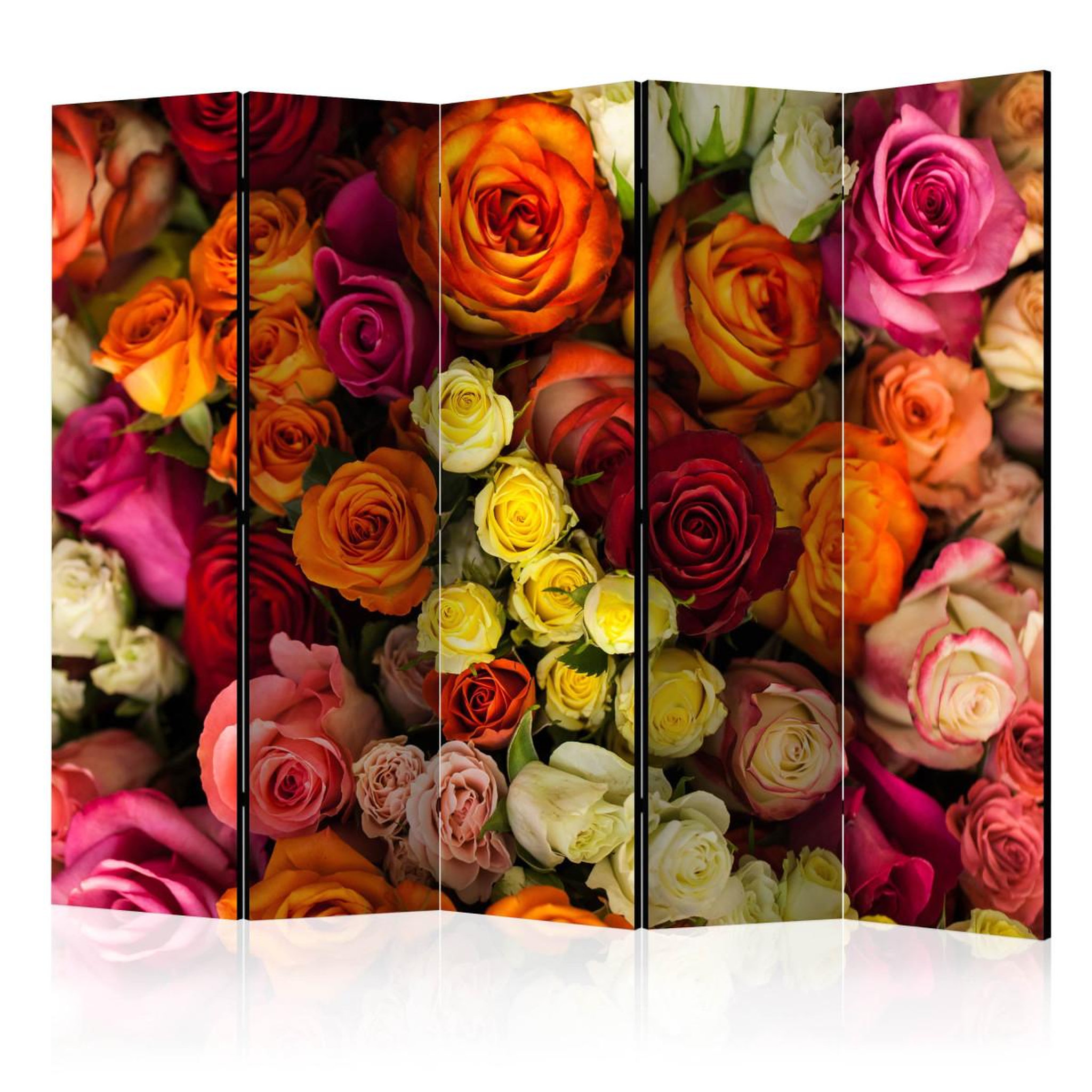 Paris Prix Paravent 5 volets  bouquet of roses  172x225cm