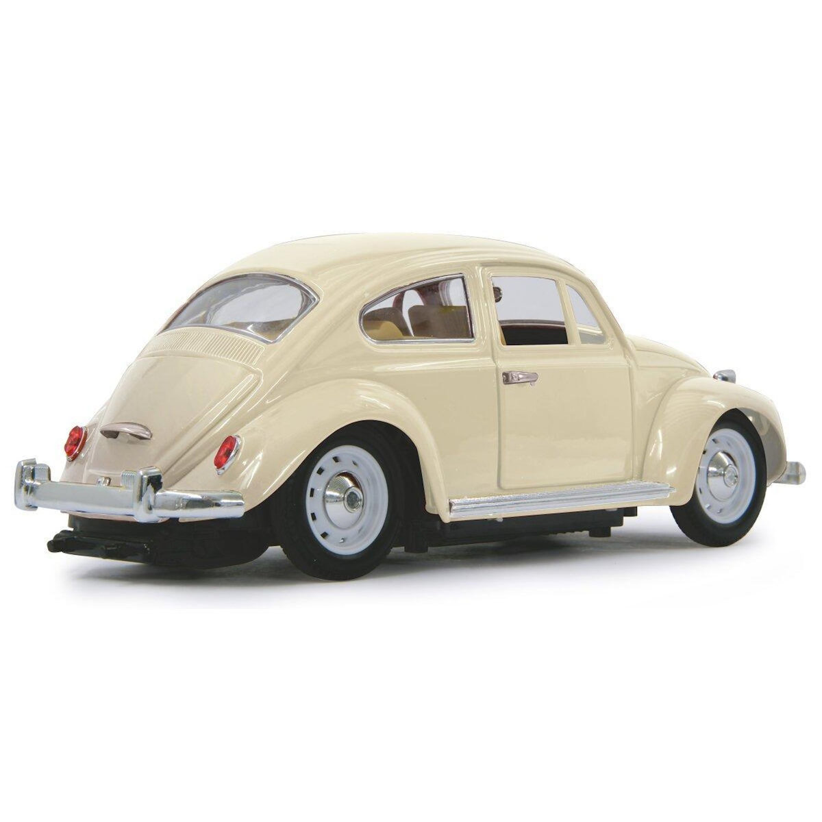 Jamara Voiture télécommandée VW Käfer RC Diecast 1:18 creme blanc 40MHz