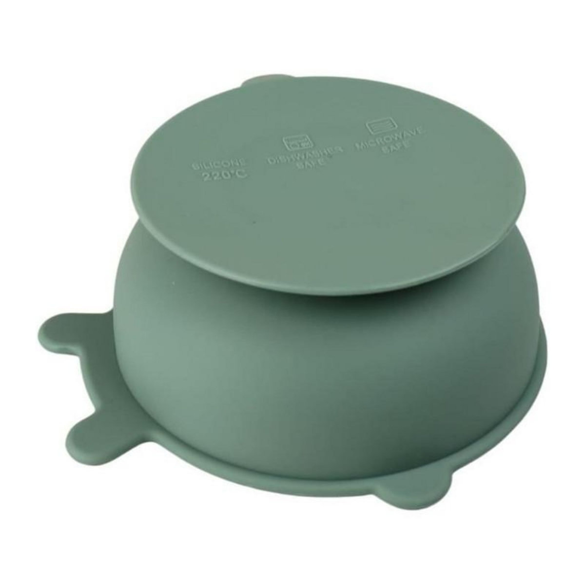 THERMOBABY Bol ventouse - THERMOBABY - Silicone - Vert Cactus - Antidérapant et incassable