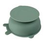 Voir la diapositive 2 : THERMOBABY Bol ventouse - THERMOBABY - Silicone - Vert Cactus - Antidérapant et incassable