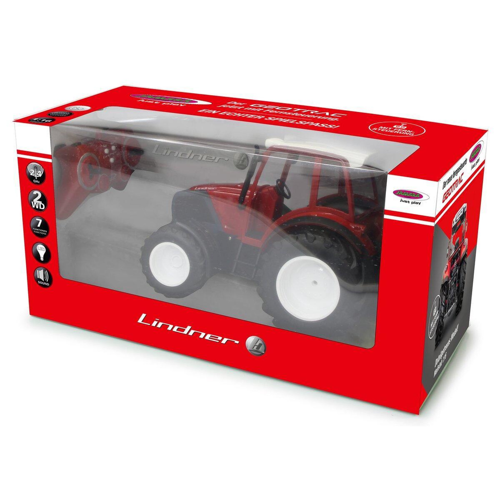 Voir la diapositive 2 : Jamara Lindner Geotrac 1:16 2,4GHz