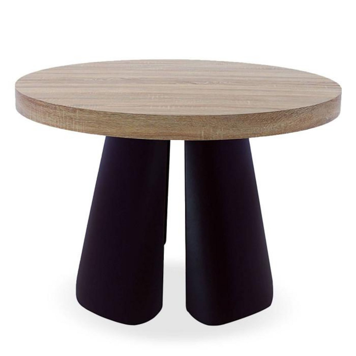 Paris Prix Table de Repas Extensible  Darcy  110-260cm Noir & Chêne