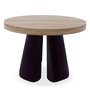 Voir la diapositive 2 : Paris Prix Table de Repas Extensible  Darcy  110-260cm Noir & Chêne