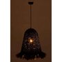 Paris Prix Lampe Suspension Design  Ozie  50cm Noir
