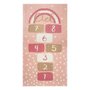 Voir la diapositive 1 : Atmosphera Kids Tapis Déco pour Enfant  Marelle  80x150cm Rose