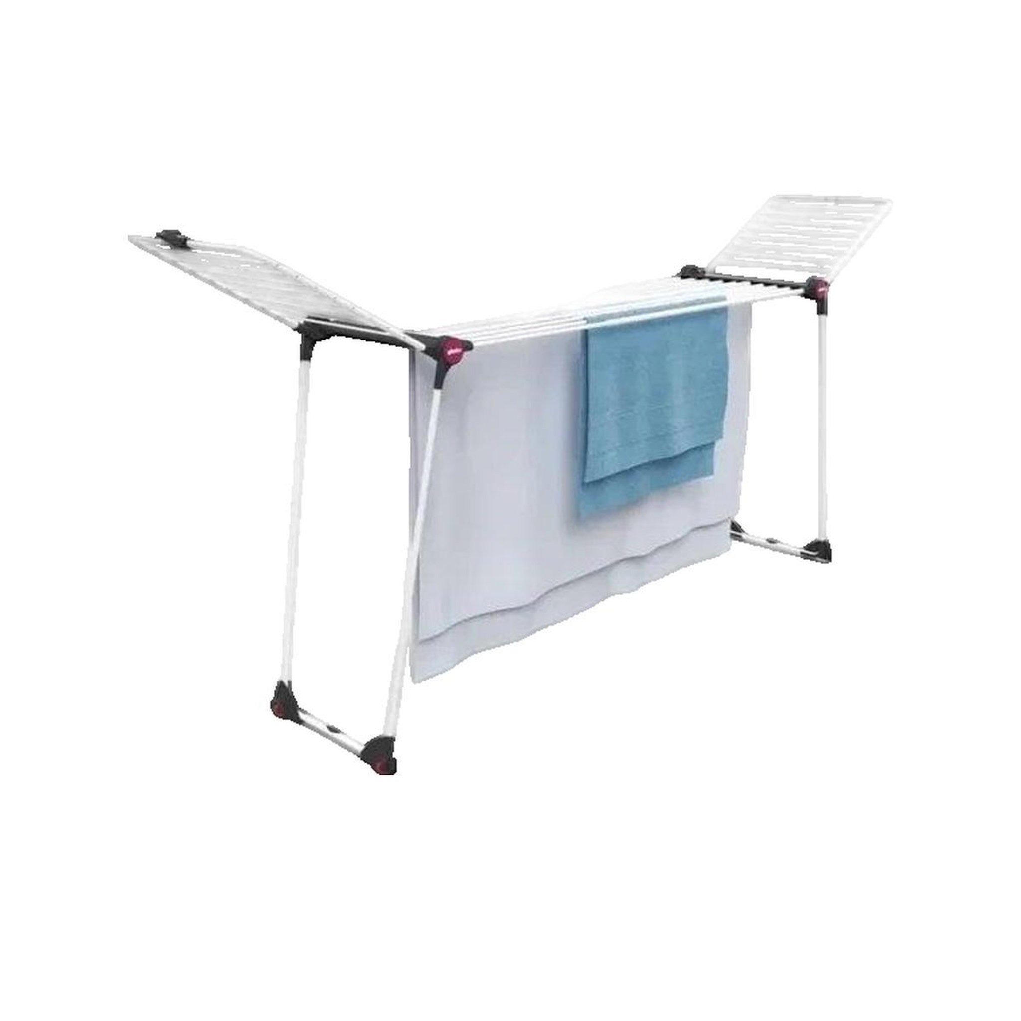 Voir la diapositive 2 : Gimi Étendoir à linge Gimi Dinamik 30 Plus extensible blanc