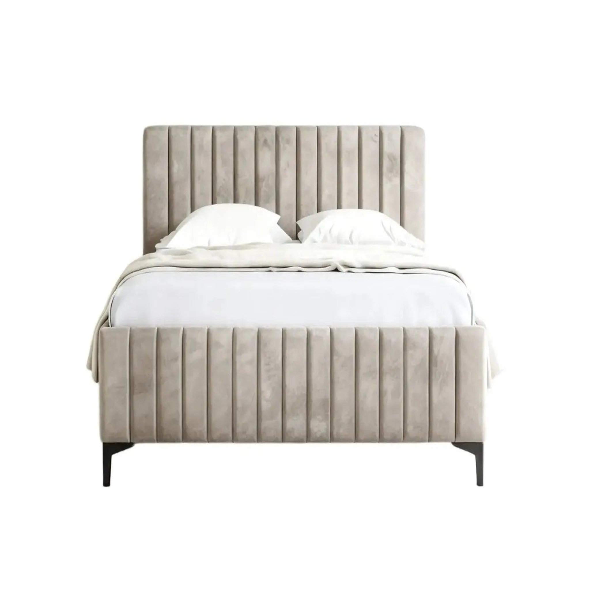 Voir la diapositive 1 : CASANOVA PARIS Eden - lit coffre tissu velours