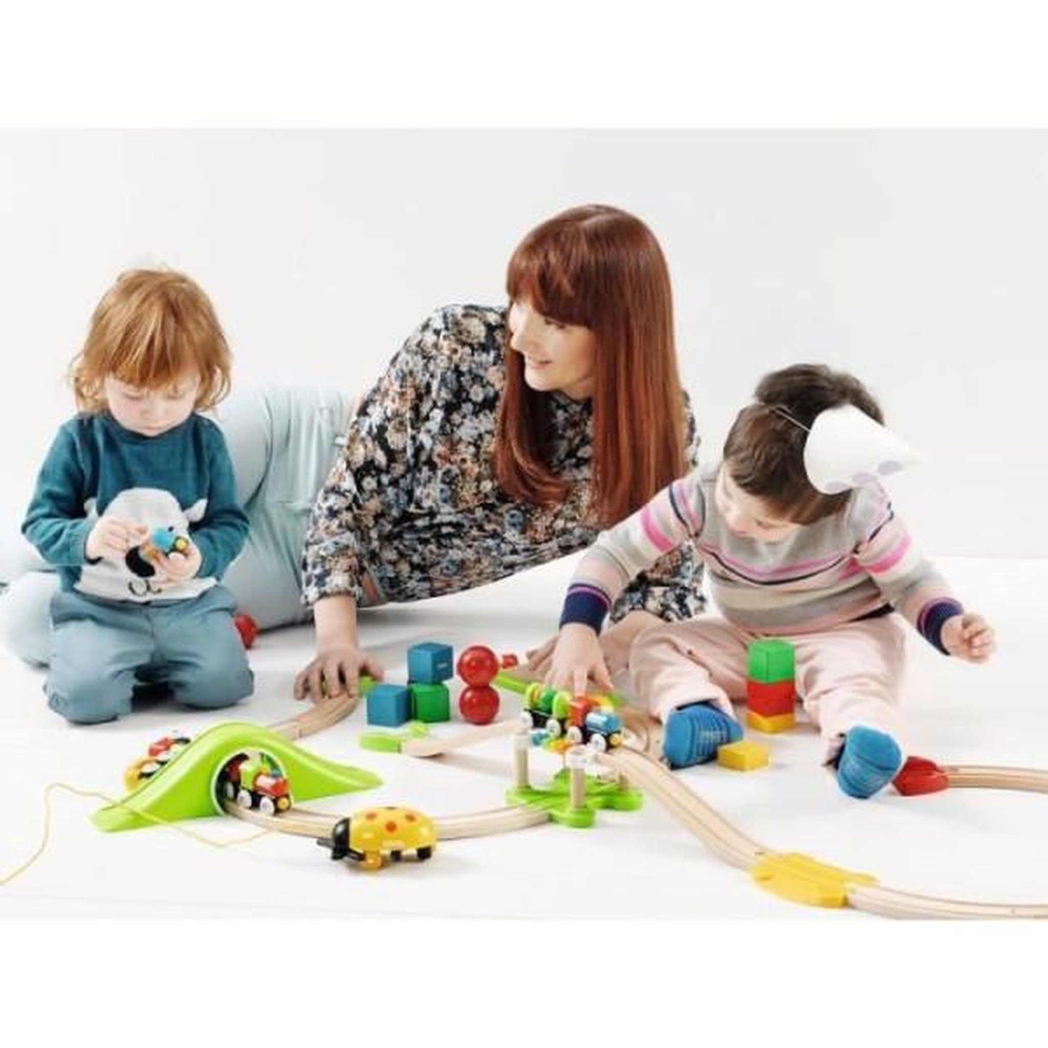 Voir la diapositive 5 : Brio Circuit de train en bois brio mon premier circuit de découverte - coffret 18 pieces - des 18 mois