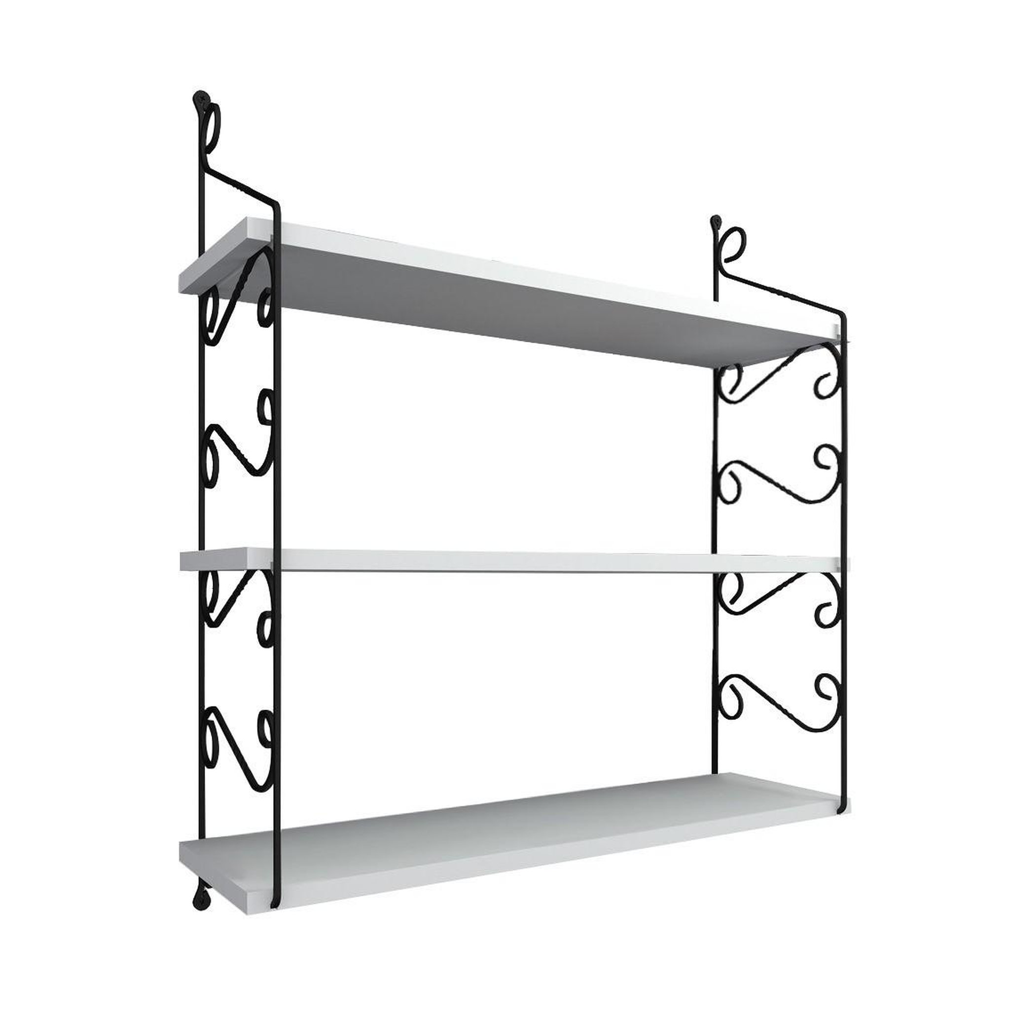 Habitat et Jardin Étagère murale en bois  seramoni  72 x 20 x 81 cm - blanc