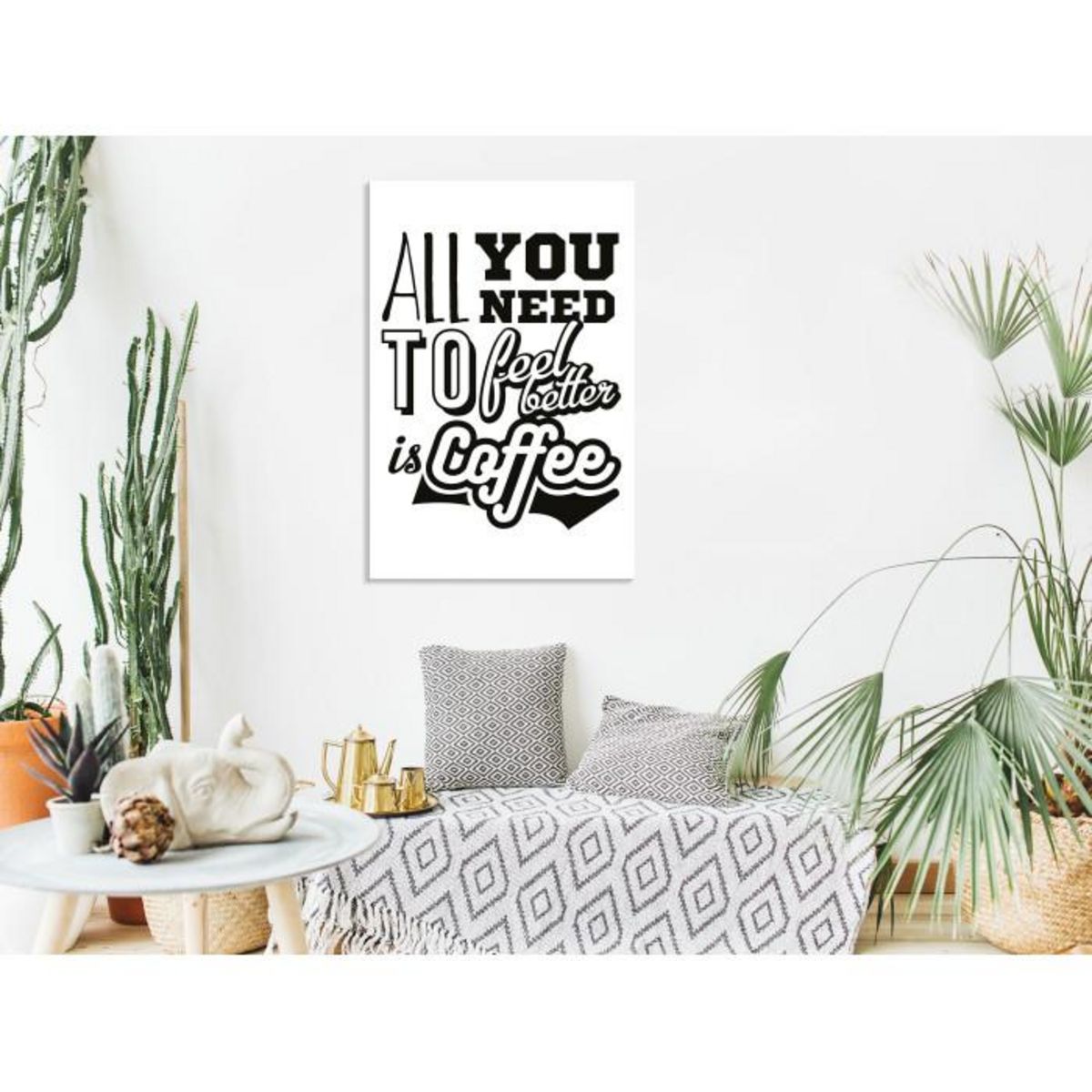 Paris Prix Tableau  All You Need To Feel Better is Coffee