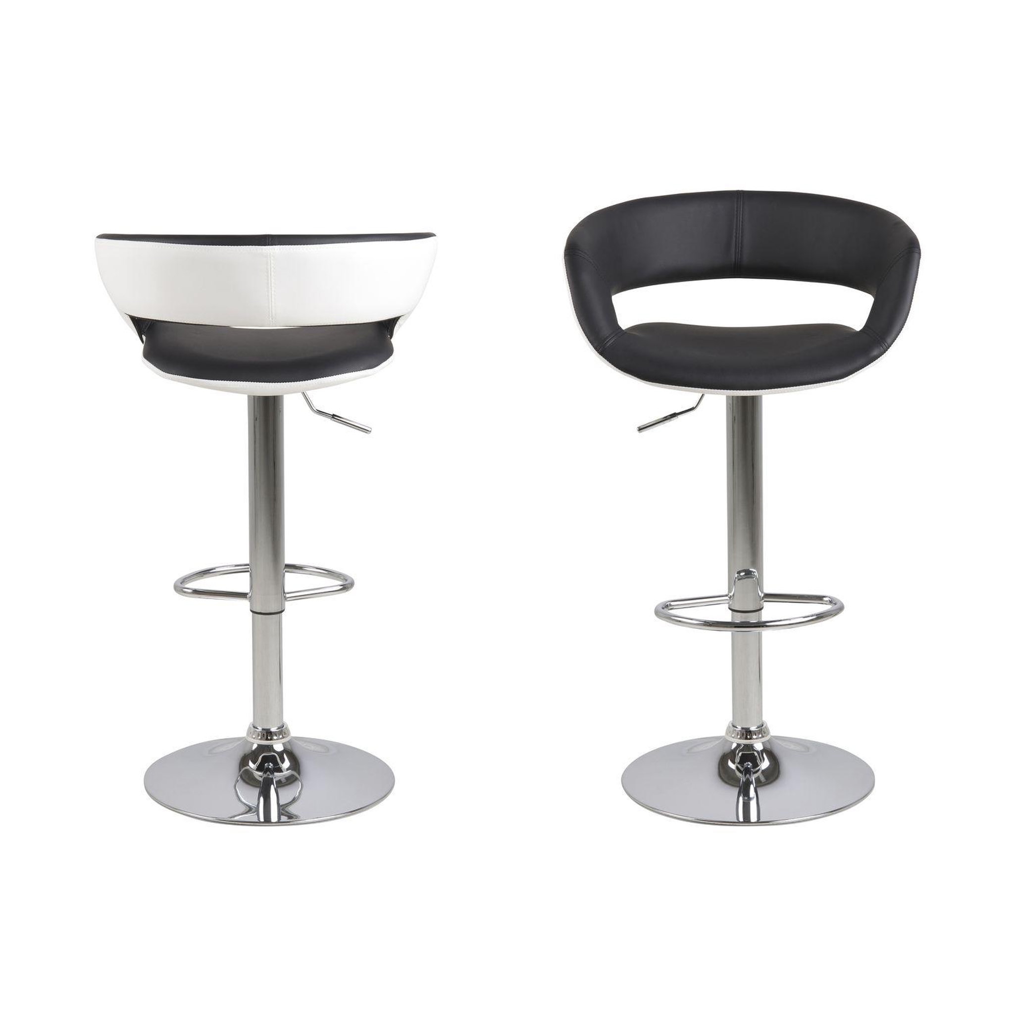 Voir la diapositive 4 : TOILINUX Lot de 2 Tabourets de bar Gracie