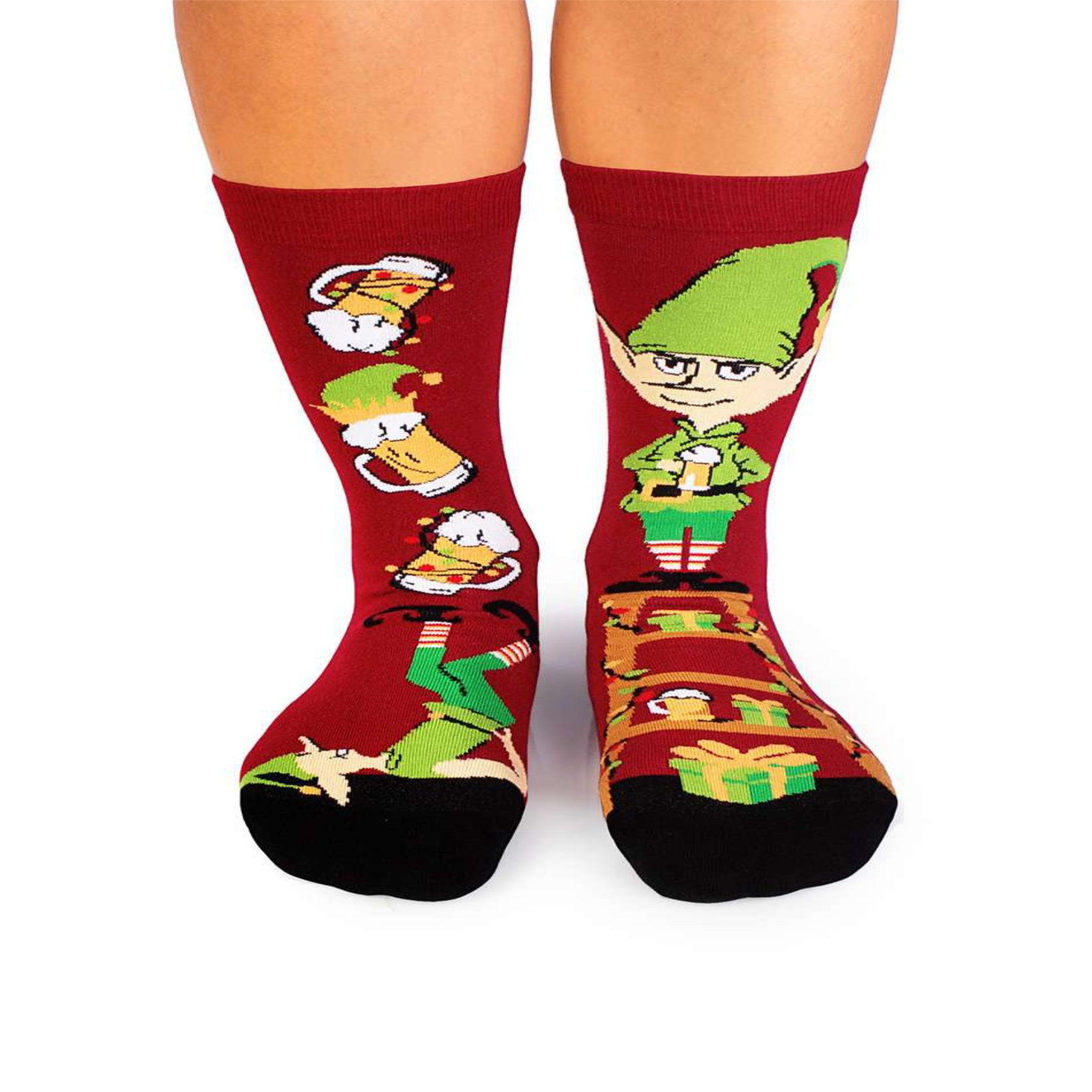 PIRIN HILL Chaussettes arty farfouille le lutin en concert. Coloris disponibles : Multicolore
