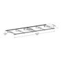 Voir la diapositive 3 : Canopia by PALRAM Marquise - Anthracite - 91-5x412cm - AQUILA 4100