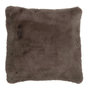 Voir la diapositive 1 : Paris Prix Coussin Imitation Fourrure  Cutie  45x45cm Taupe