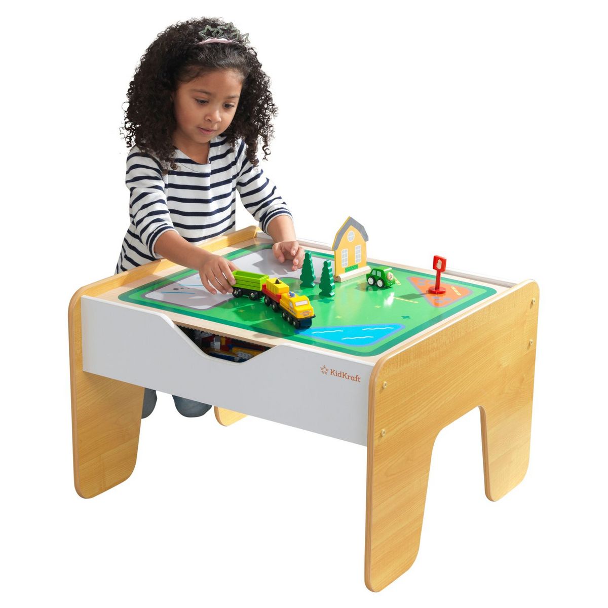Kidkraft Table d'activités 2 en 1 avec accessoires