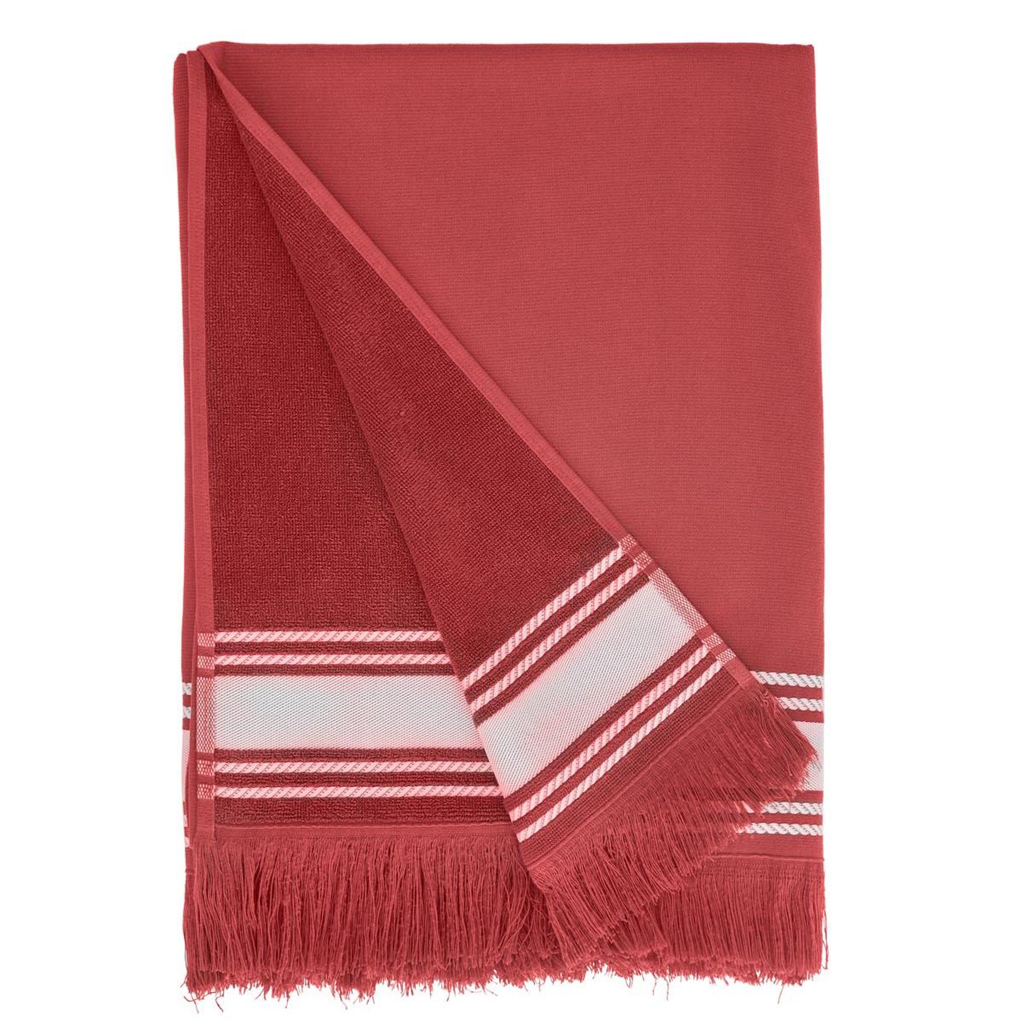Voir la diapositive 1 : Sensei Maison Serviette de plage / fouta 100x180 cm BAHAMAS - 100x180 cm