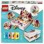 LEGO Disney 43193 Les aventures d&rsquo;Ariel, Belle, Cendrillon et Tiana dans un livre de contes