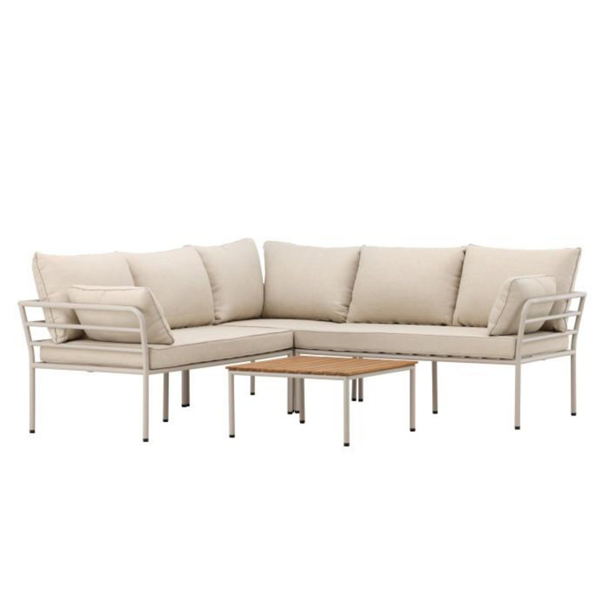 Paris Prix Salon d'Angle de Jardin  Pehn  198cm Beige
