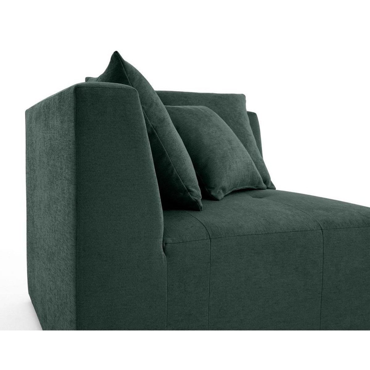 LISA DESIGN Amalfi - module d'angle réversible - en tissu