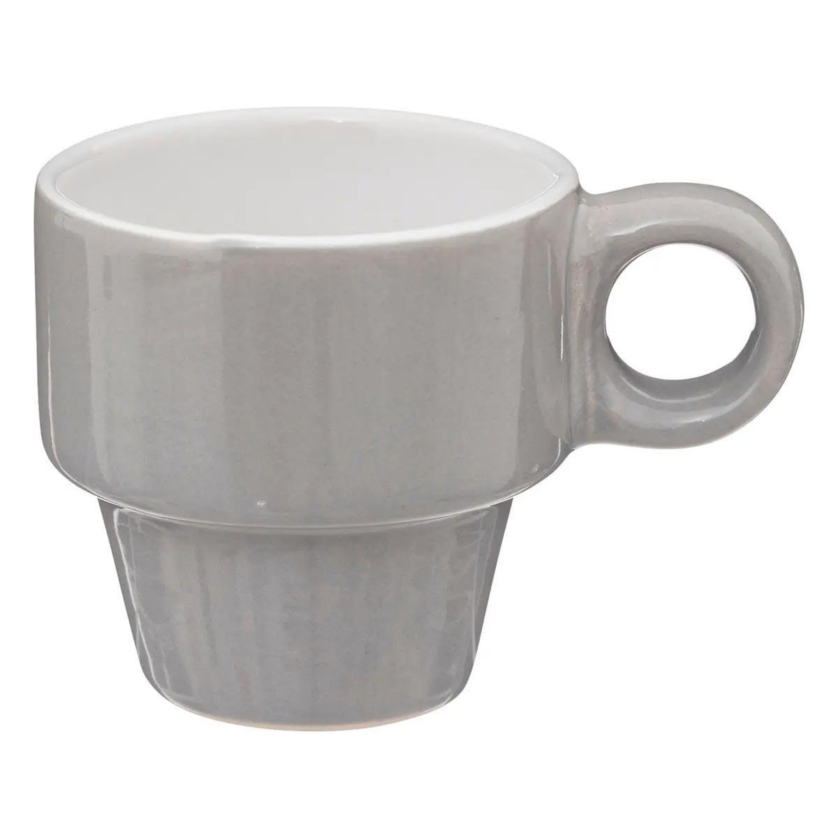 SECRET DE GOURMET Lot de 6 Tasses sur Rack  Colorama  5cl Multicolore