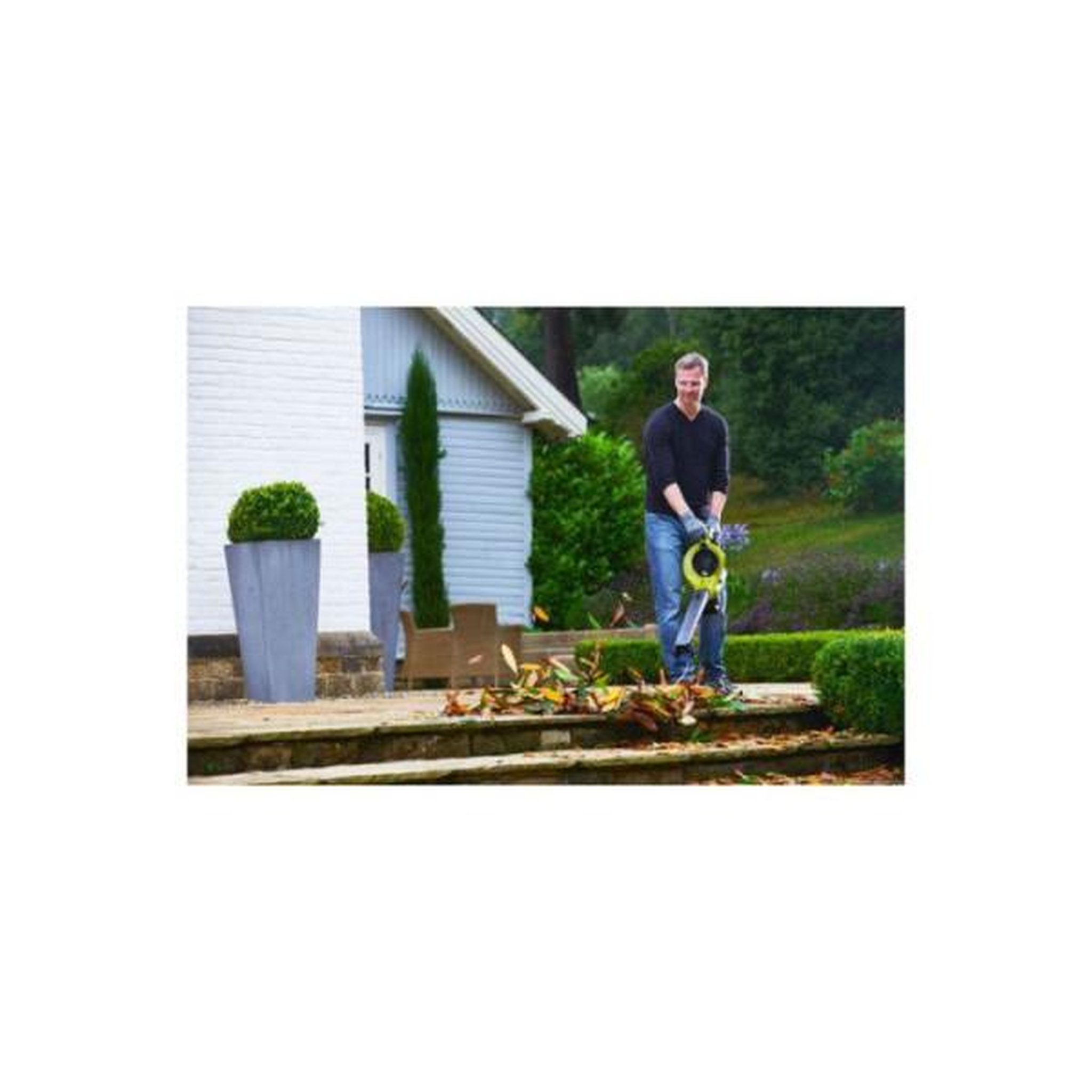 Voir la diapositive 3 : Ryobi Souffleur aspiro-broyeur - RYOBI - RBV36B - 36V - 3-en-1 - Moteur Brushless - Collecteur 45 L - Vendu sans batterie ni chargeur