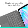 Voir la diapositive 3 : Logitech Etui Combo touch iPad Air 11 (M2) Oxford Grey