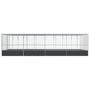 Voir la diapositive 3 : VIDAXL Voliere avec extension argente 832x414x212 cm acier