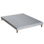 Voir la diapositive 5 : IDLITERIE Ensemble matelas latex 5 zones, sommier, oreiller et couette ORIGINEL - confort français