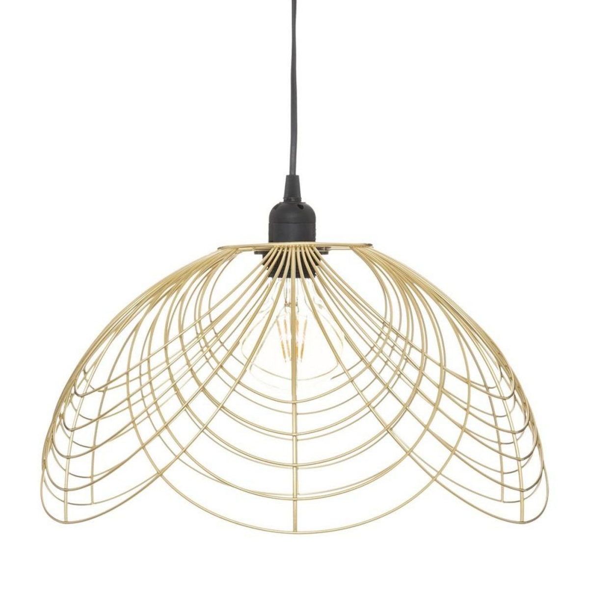 ATMOSPHERA Suspension métal Carrie doré D38