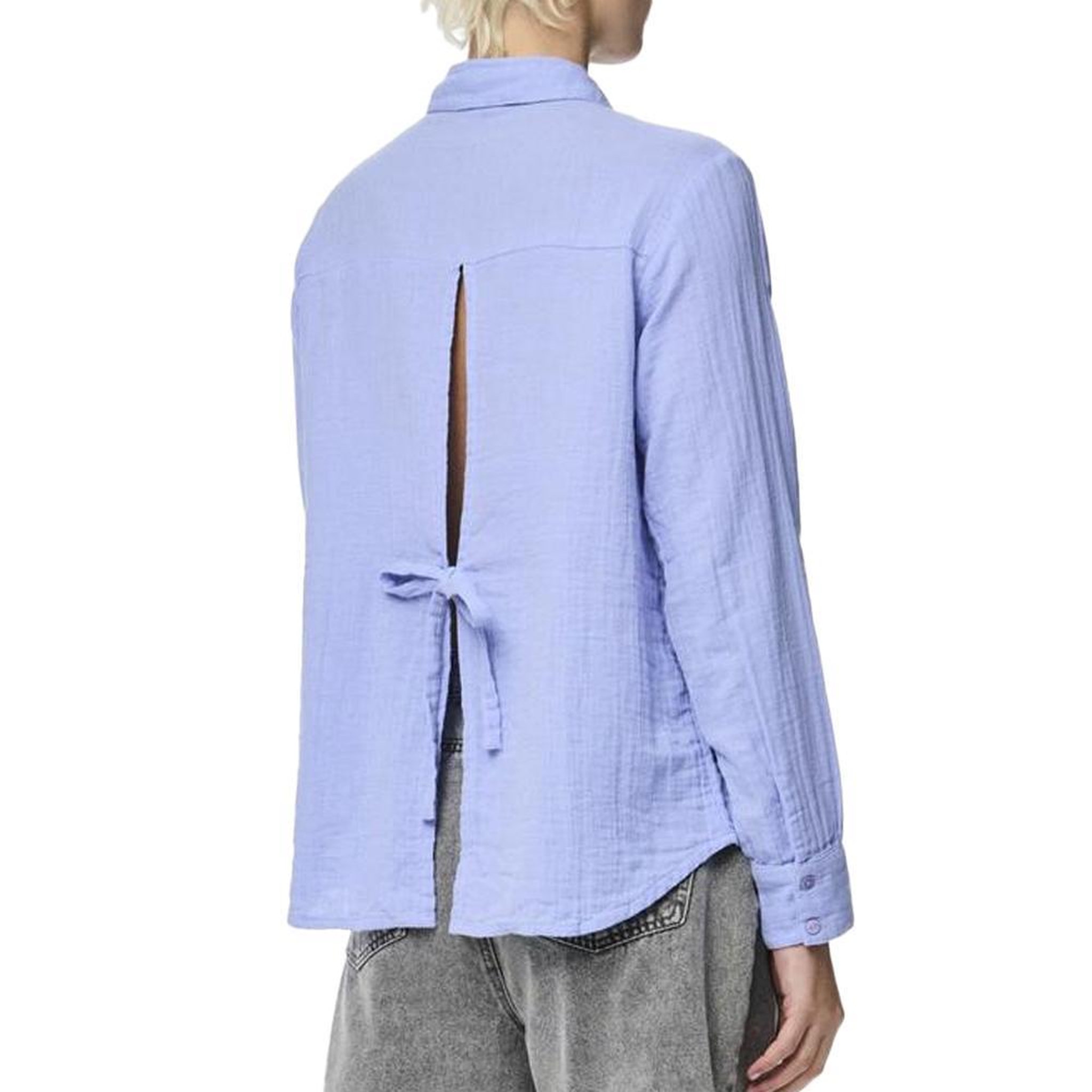 Voir la diapositive 2 : Pieces Chemise Bleu Femme Pieces Kappel