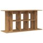 Voir la diapositive 2 : VIDAXL Support d aquarium chêne artisanal 120x40x60 cm bois ingénierie