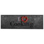 Voir la diapositive 2 : VIDAXL Tapis de sol de cuisine lavable Cooking 60x180 cm