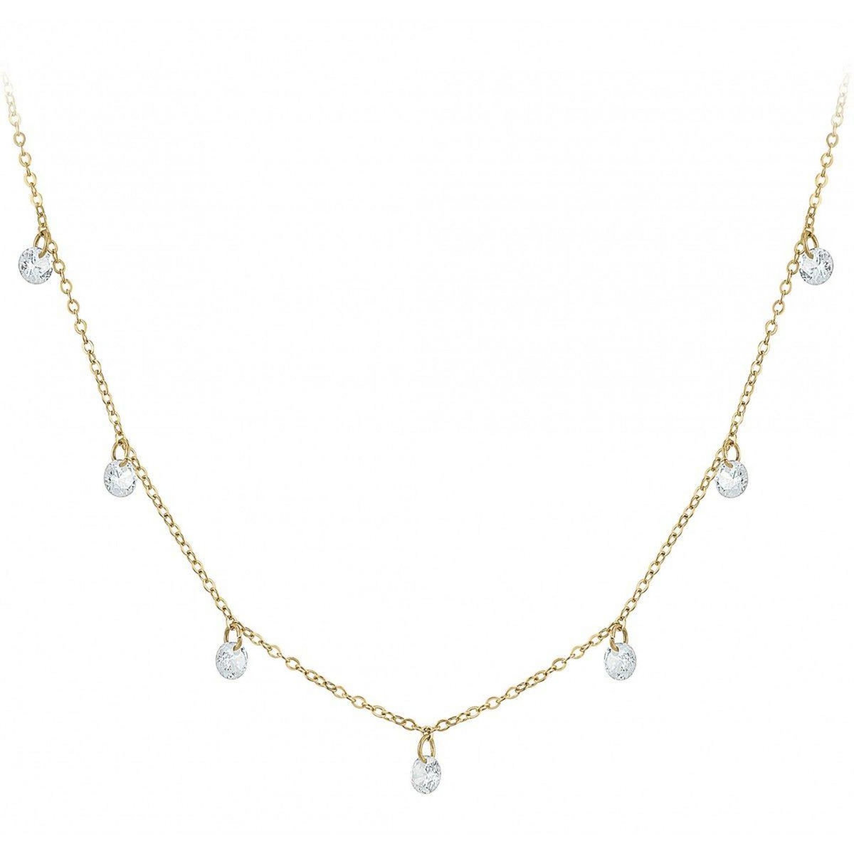 SC BOHEME Collier SC Bohème orné de Zirconium