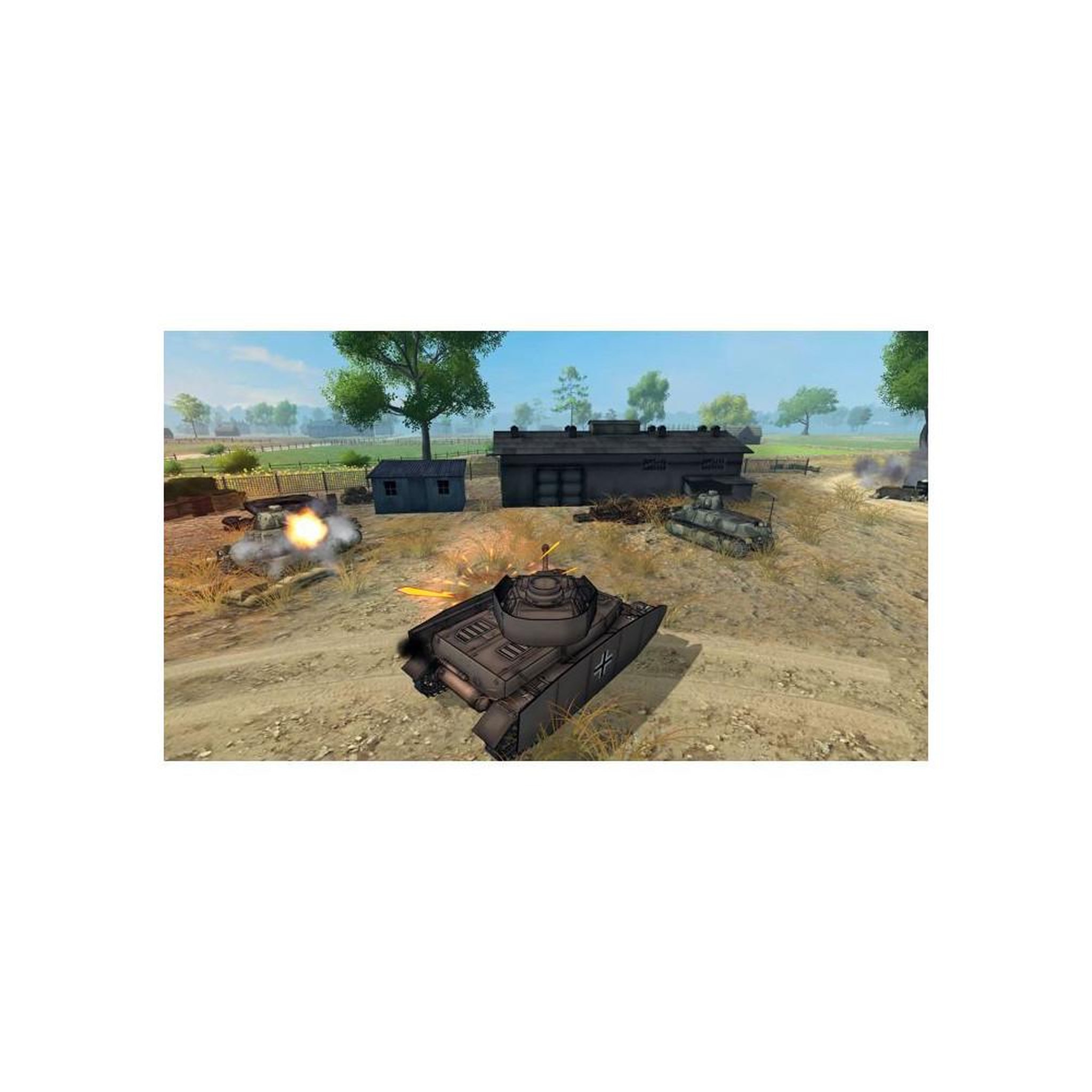 Voir la diapositive 2 : Just for games Ps5 panzer knights - commander's edition par just for games, simulation chars seconde guerre mondiale, combat tactique à la troisième personne, gestion d'équipage et tanks bonus