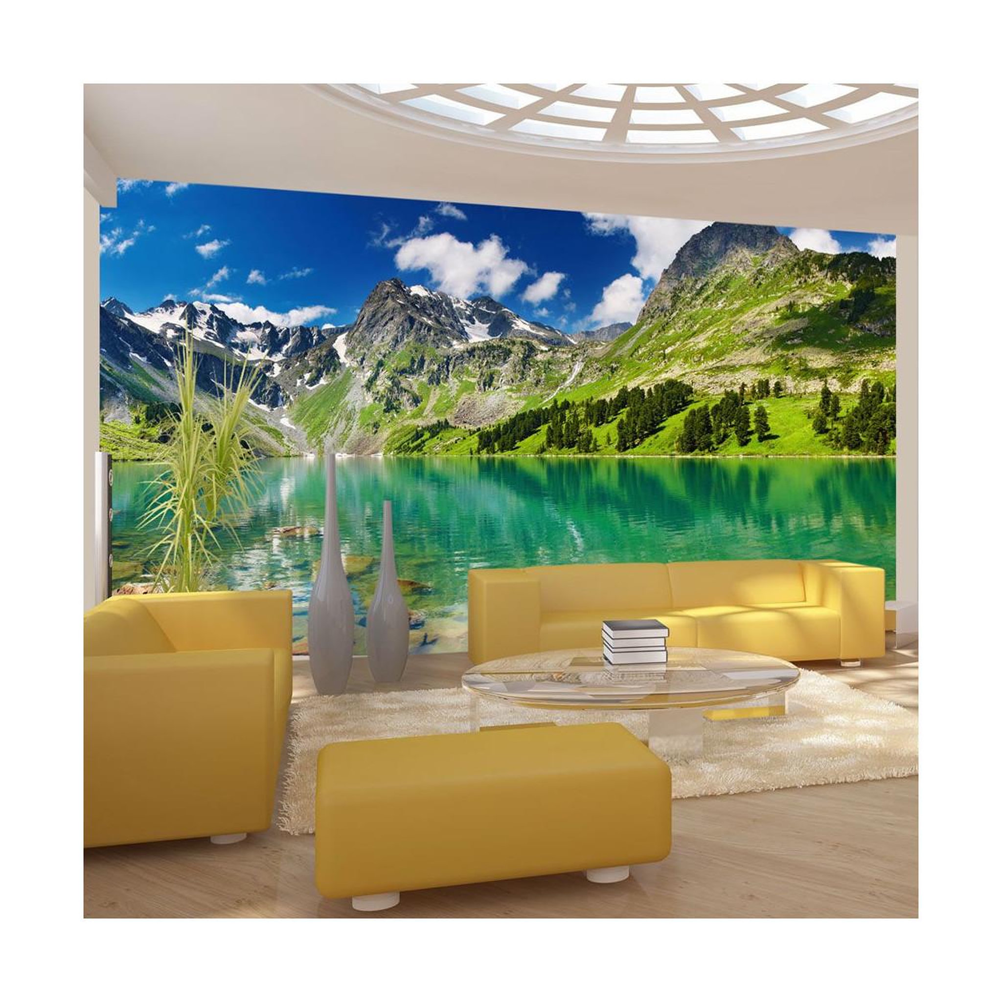 Paris Prix Papier peint  lac de montagne ii  450x270cm
