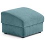 Voir la diapositive 1 : LISA DESIGN Bastille - pouf en tissu velours relief