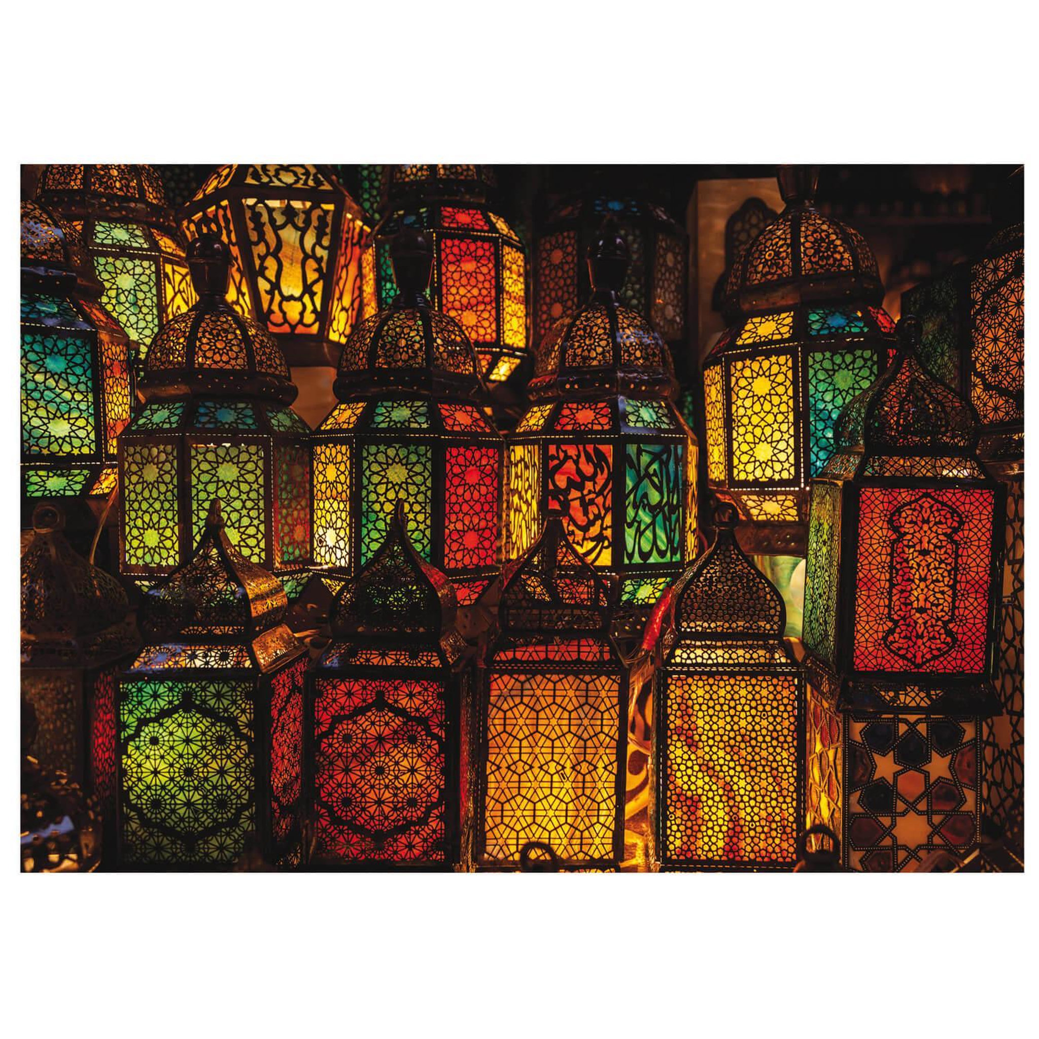 EDUCA Puzzle 1000 pièces : Lanternes