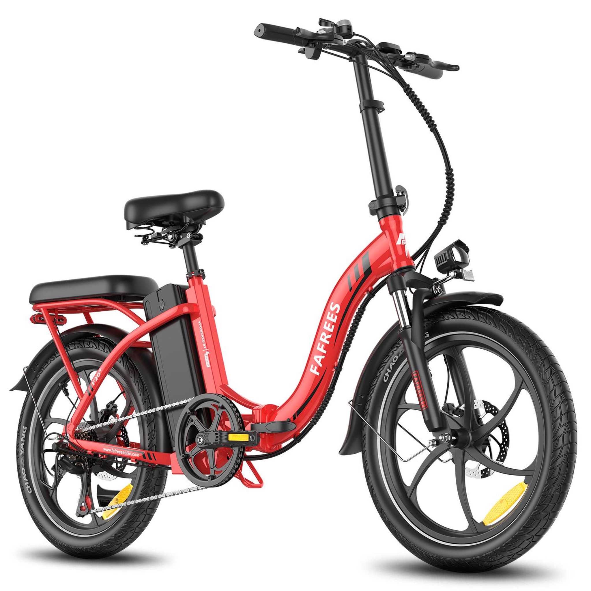 Voir la diapositive 4 : FAFREES Vélo électrique pliable urbain fafrees f20+