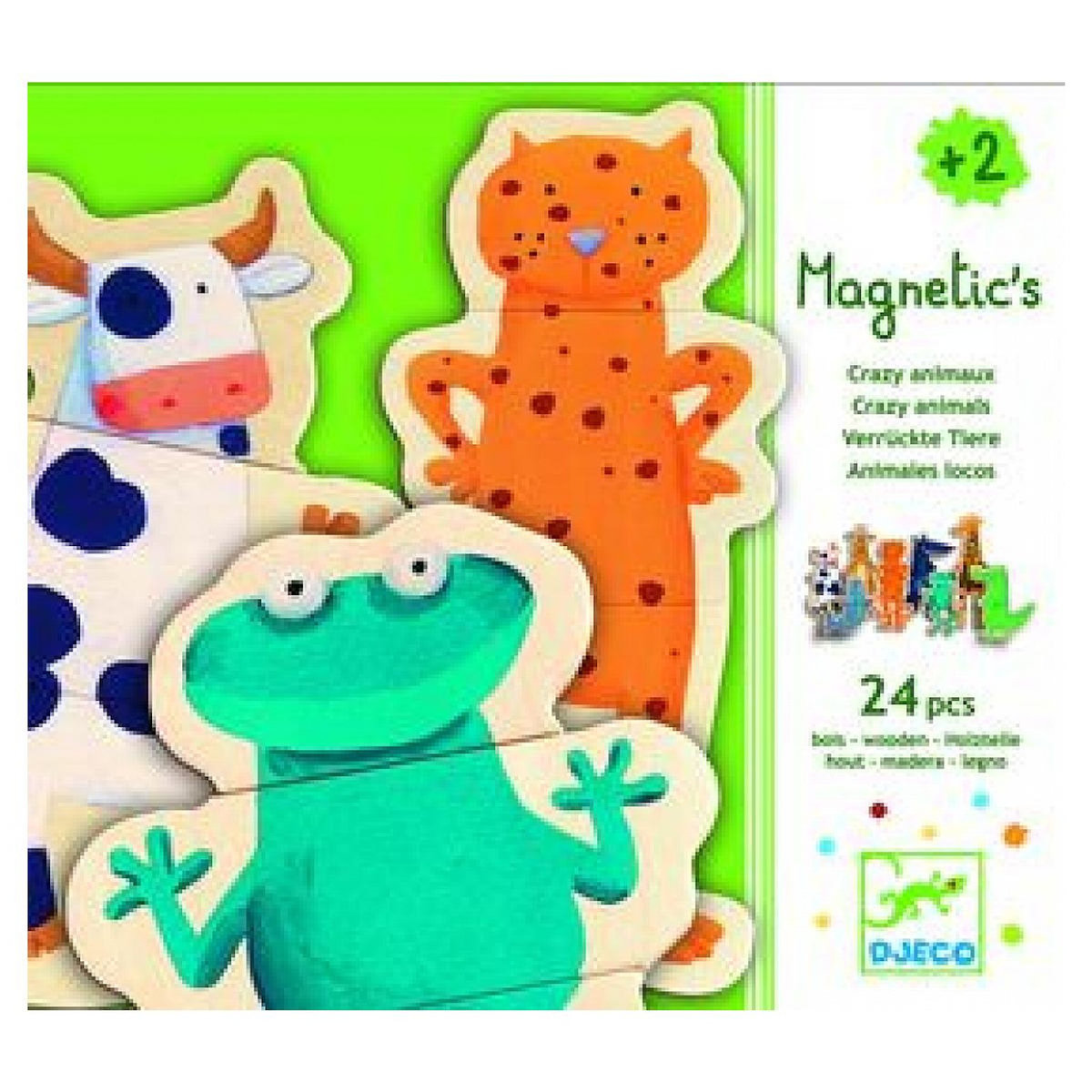 Djeco - Magnetic's Crazy animaux