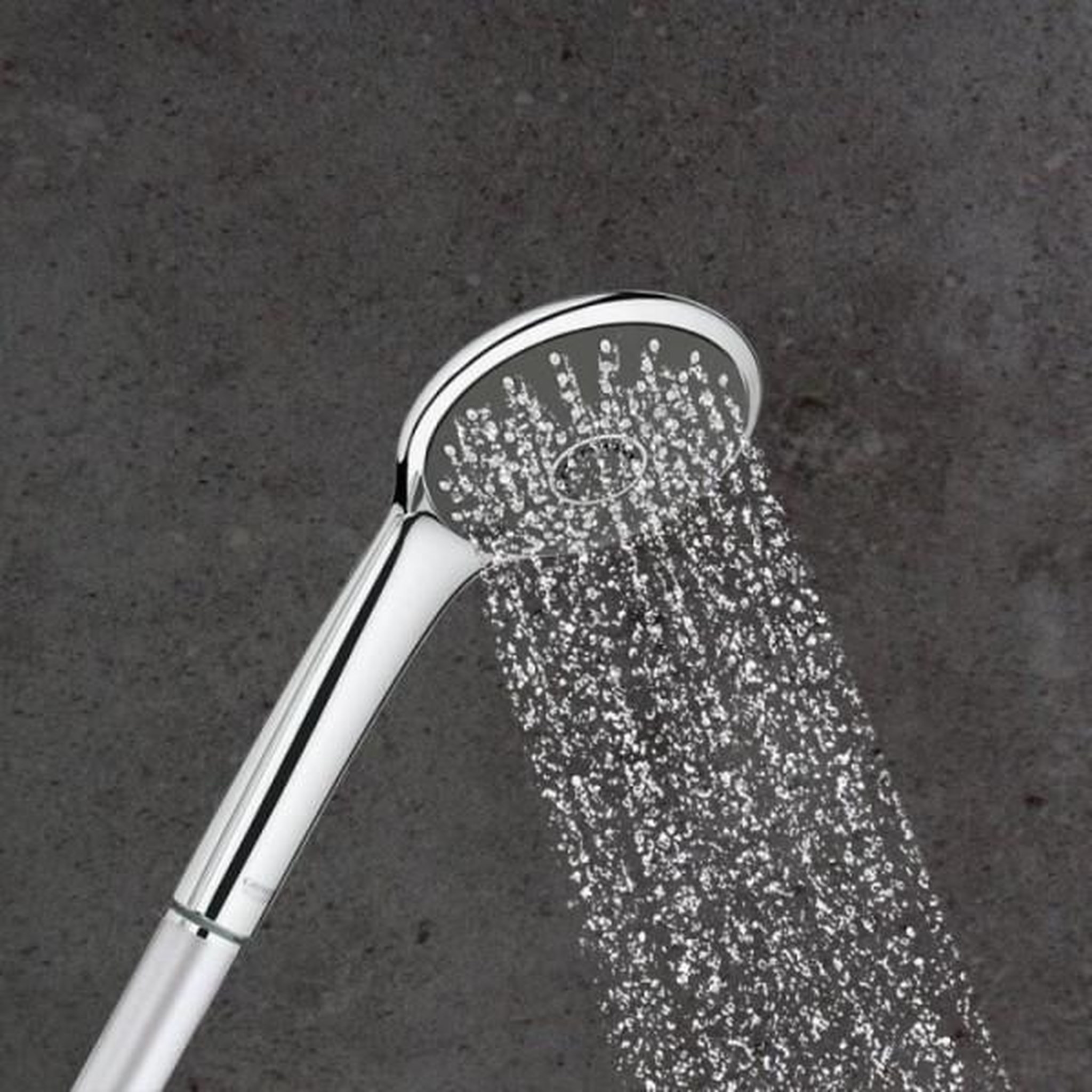 Voir la diapositive 2 : Grohe Douchette 1 jet GROHE Vitalio Joy 110 Chromé - Économie d'eau, Double paroi, Compatible chauffe-eau