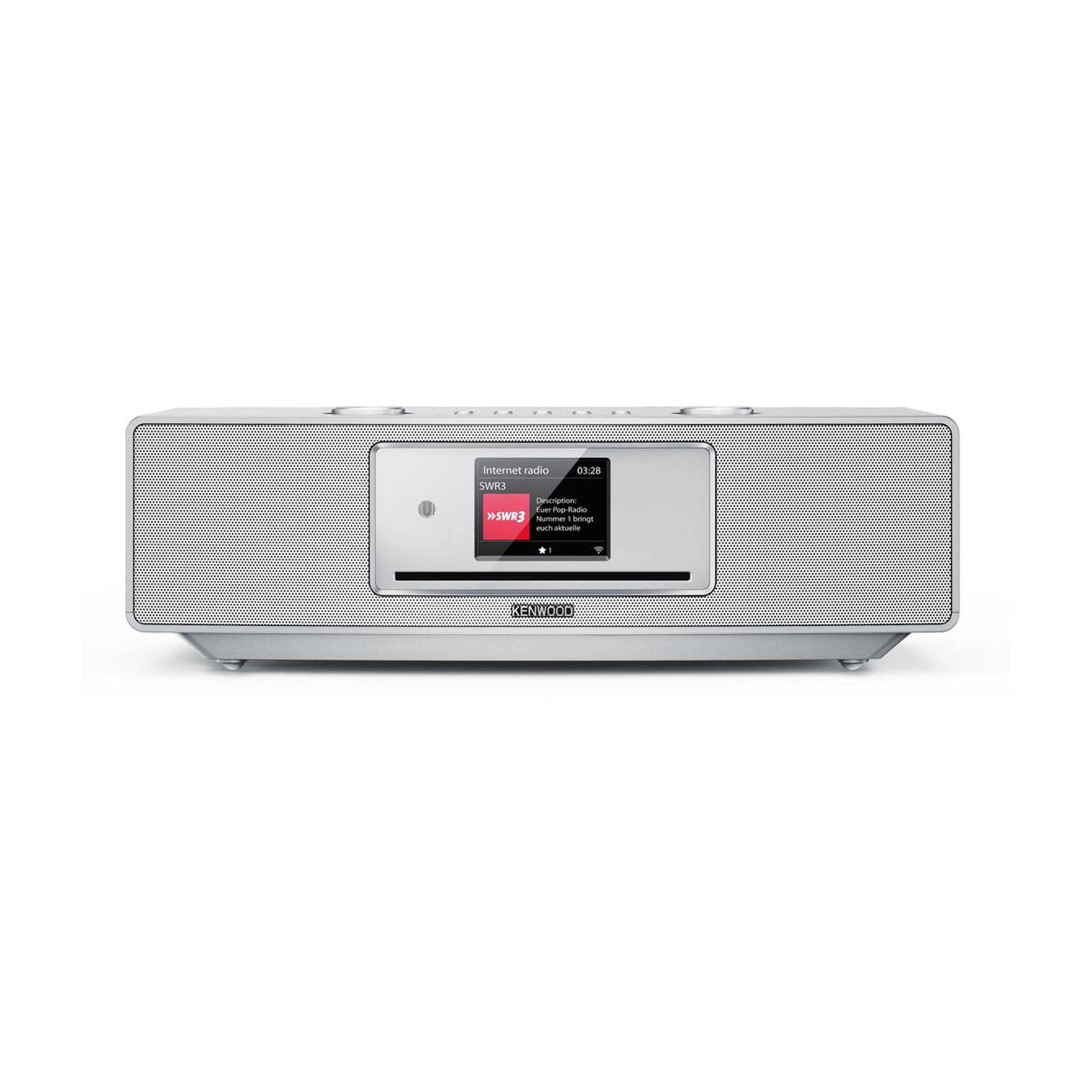 KENWOOD Kenwood Electronics CR-ST700SCD-S Radio portable Internet Numérique Argent