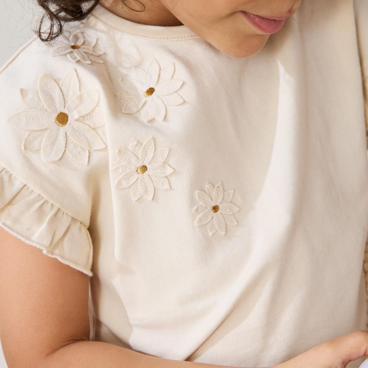 Petit Béguin T-shirt enfant manches courtes Poésie d'été