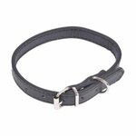 Paris Prix Collier pour Chien  Design Uni  40cm Noir