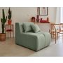 Voir la diapositive 6 : LISA DESIGN Caracas - canapé modulable d'angle droit - 5 places - en tissu