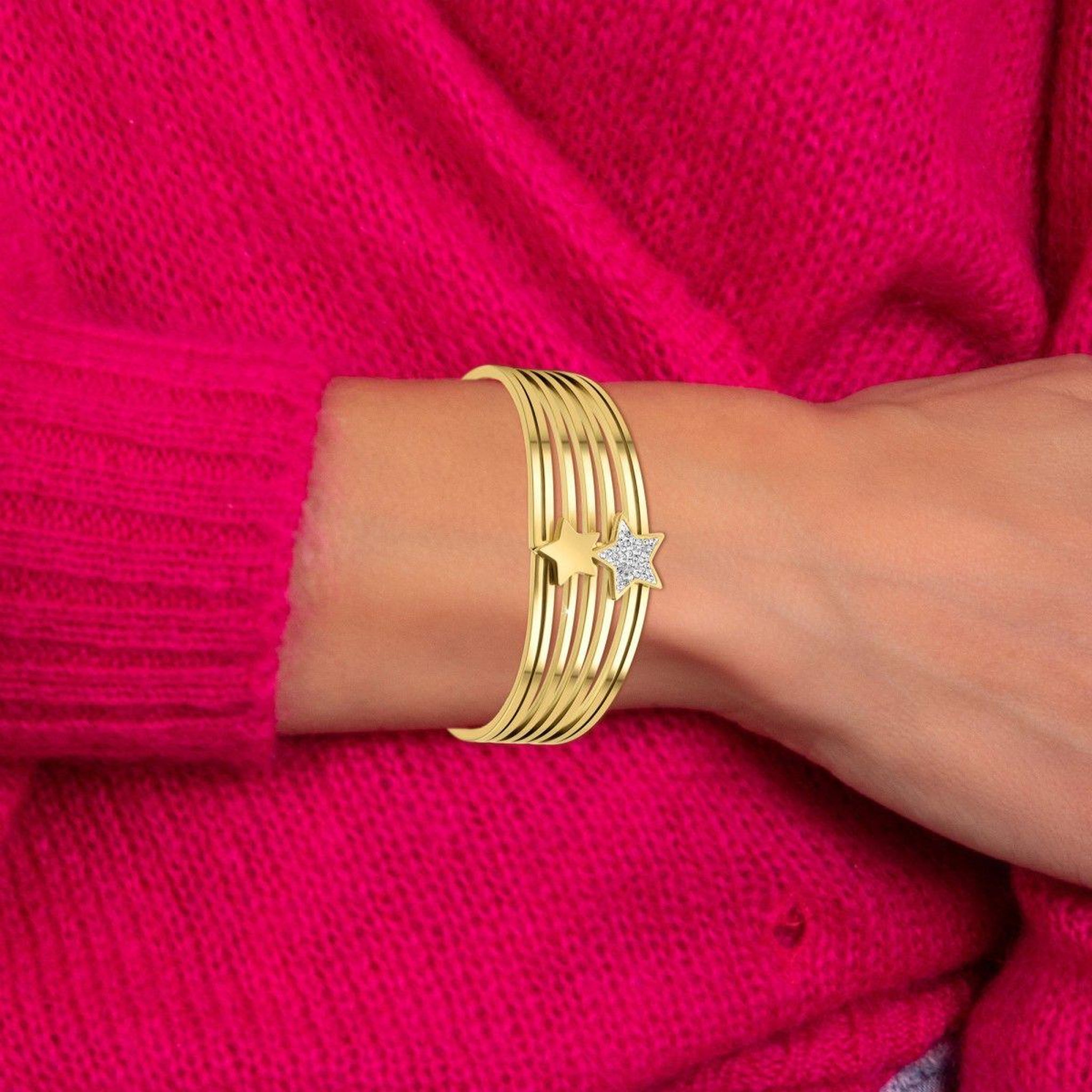 Voir la diapositive 2 : SC BOHEME Bracelet étoiles par SC Bohème orné de Cristaux scintillants