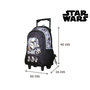Voir la diapositive 6 : Bagtrotter BAGTROTTER Sac à dos à roulettes Disney Star Wars Noir
