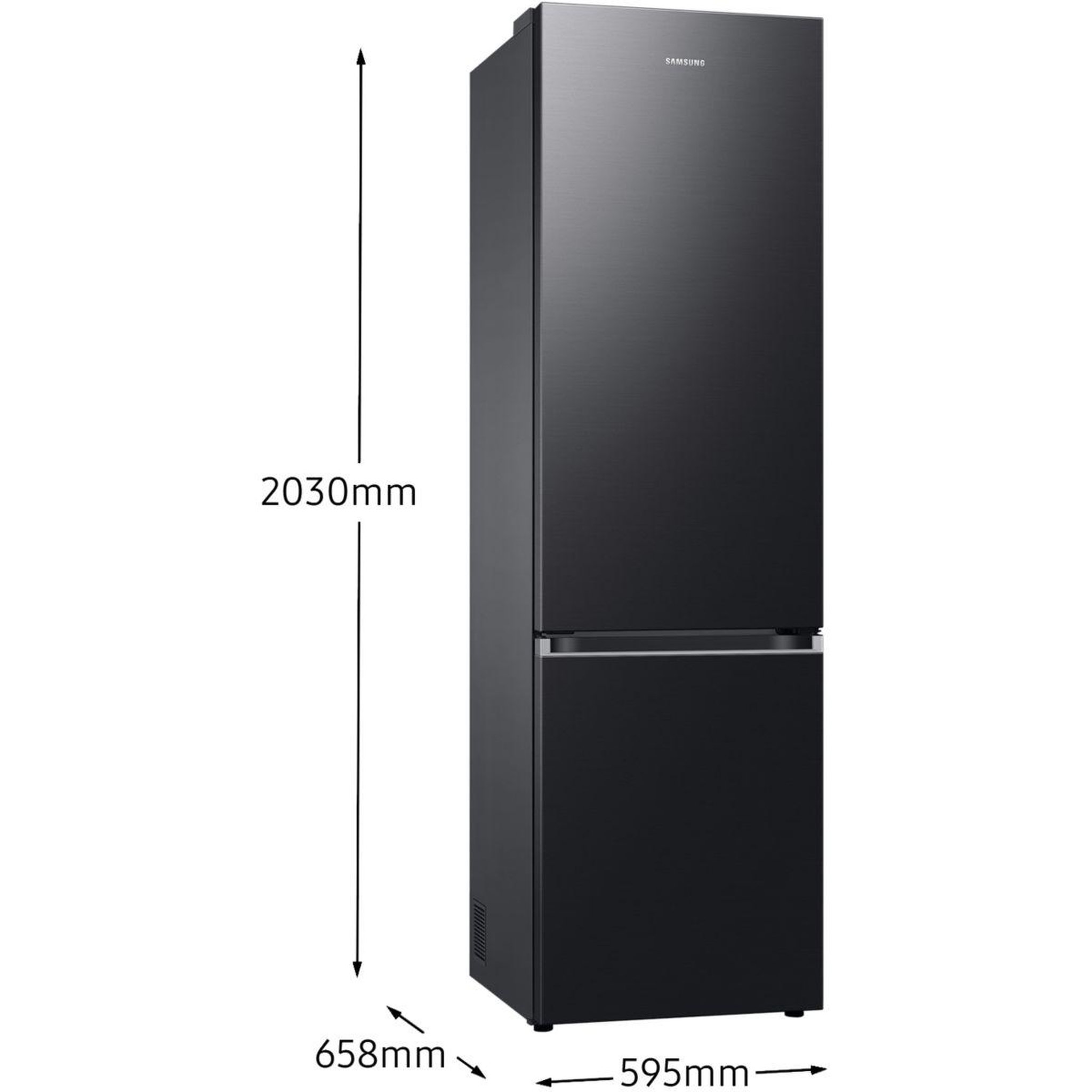 Voir la diapositive 5 : Samsung Réfrigérateur combiné RB38T607BB1